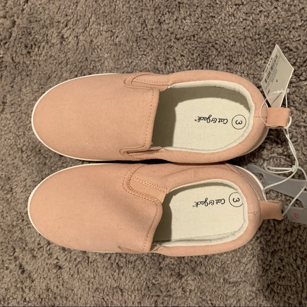 Cat and Jack pink shoes NWT